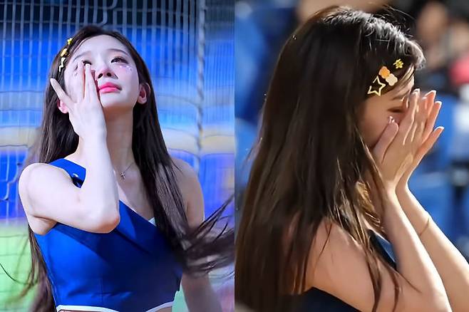 [뉴시스] 치어리더 이주은. (사진=유튜브 갈무리) *재판매 및 DB 금지