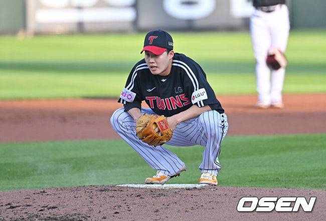 [OSEN=부산, 이석우 기자]  LG 트윈스 임찬규 073 2025.07.02 / foto0307@osen.co.kr