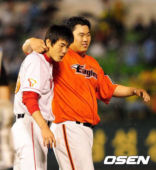 [OSEN=손용호 기자] 한화 류현진 SK 김광현 올스타전. 2010.07.24 / spjj@osen.co.kr