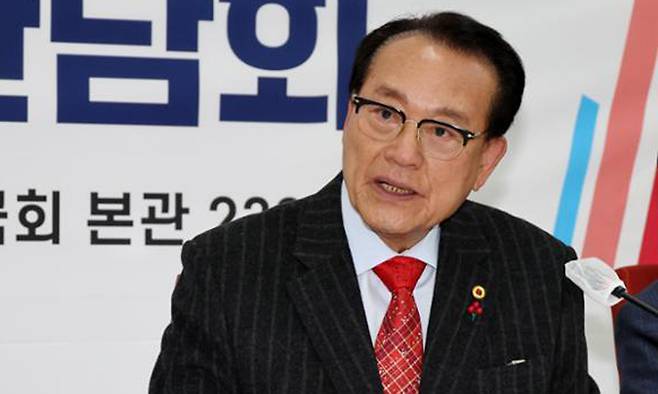 김호일 전 대한노인회(노인회)&nbsp;회장. 뉴시스