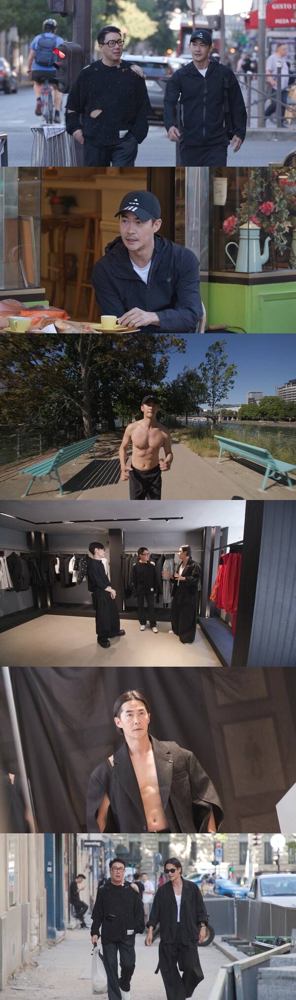 ▲ 20일 방송되는 '미운 우리 새끼'에서는 생애 첫 파리 패션쇼에 도전하는 배정남의 모습이 그려진다. 제공|SBS