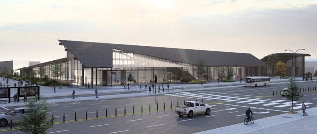 ▲ 신축 유성복합터미널 조감도