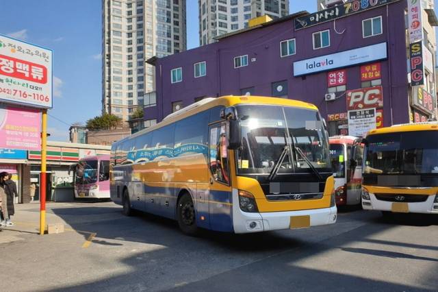 ▲ 옛 유성버스정류소