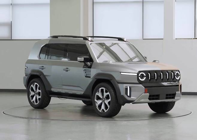 KGM 'KR10' 목업 모델