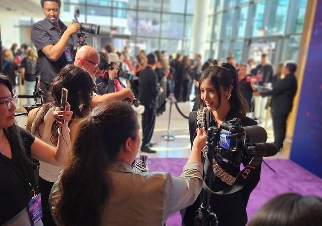 케이팝 데몬 헌터스의 루미역으로 주목 받는 이재/이재 인스타그램