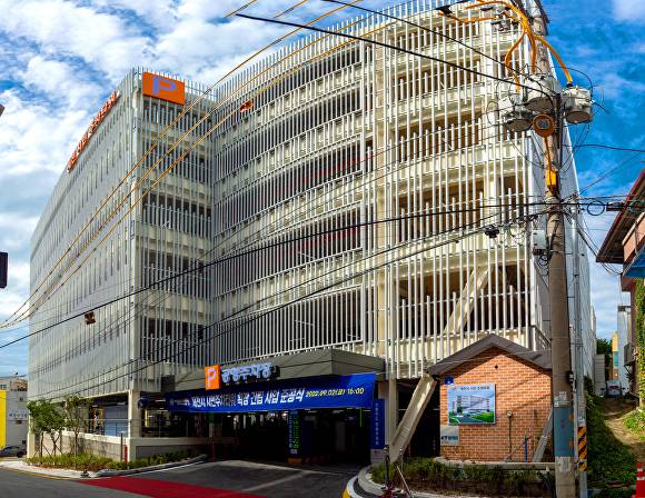 시민주차타워. [사진=제천시]