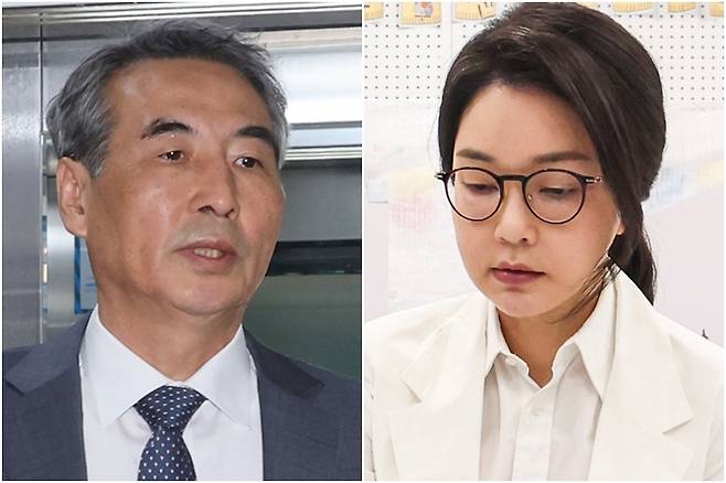 ▲ 민중기 특별검사(왼쪽)와 윤석열 전 대통령 배우자 김건희 여사 [연합뉴스]&nbsp;&nbsp;