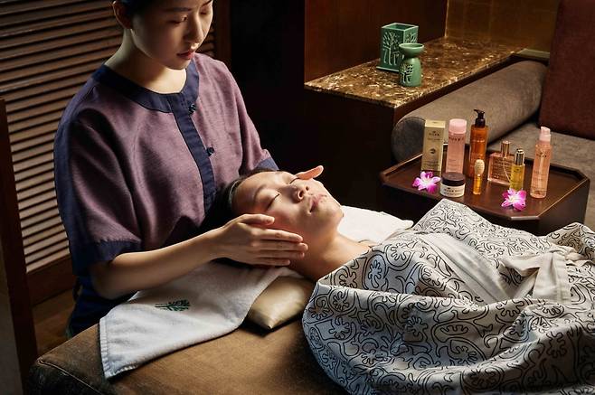 반얀트리 서울의 Blooming in Pink 스파 프로그램