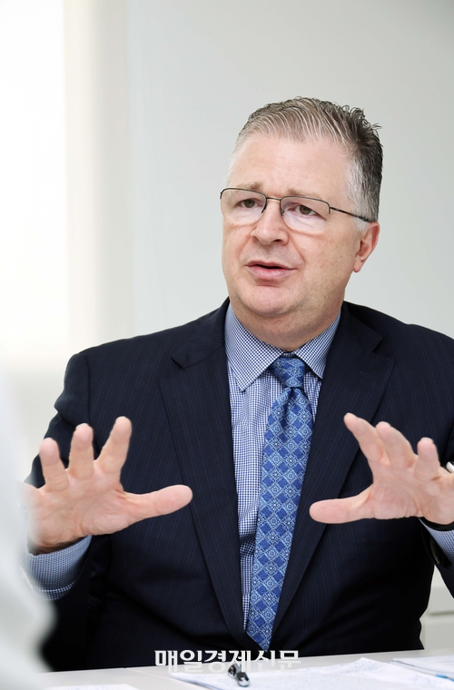 대니얼 크리튼브링크 전 미 동아태차관보 서울 중구 매경미디어센터 2025.7.18 [이승환 기자]