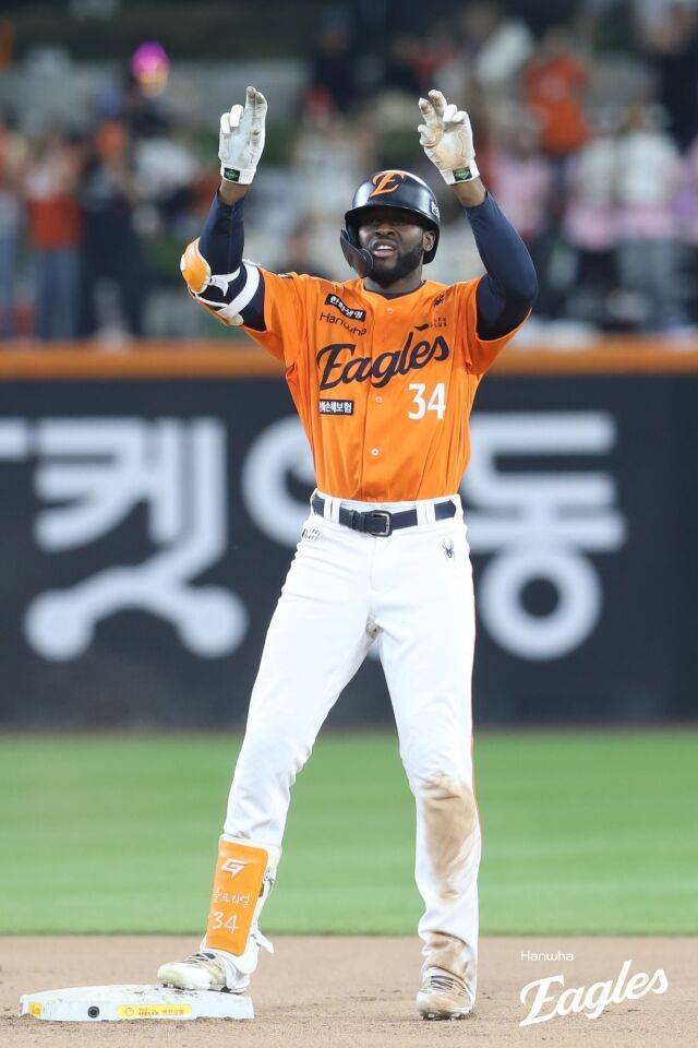 한화 이글스 에스테반 플로리얼./한화 이글스