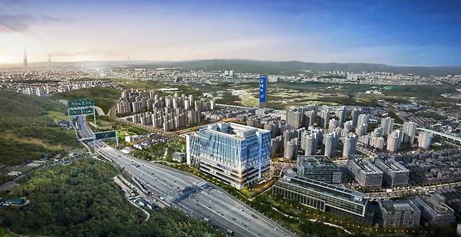 [‘현대 테라타워 구리갈매’ 광역조감도]