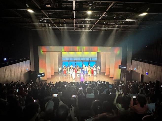 '광대' 대만 투어공연 현장 (사진=국립정동극장 제공) *재판매 및 DB 금지