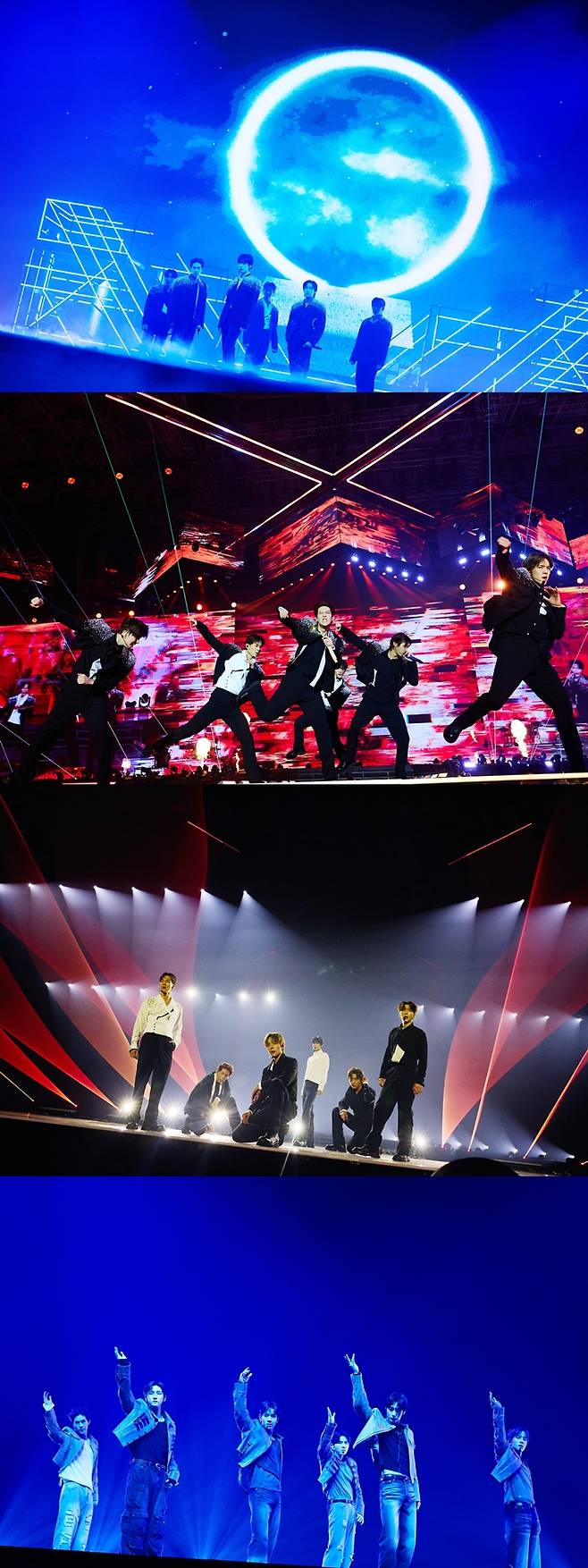 몬스타엑스가 여섯 명 완전체로 체조경기장에서 단독 공연을 하는 것은 이번이 처음이다. 스타쉽엔터테인먼트 제공