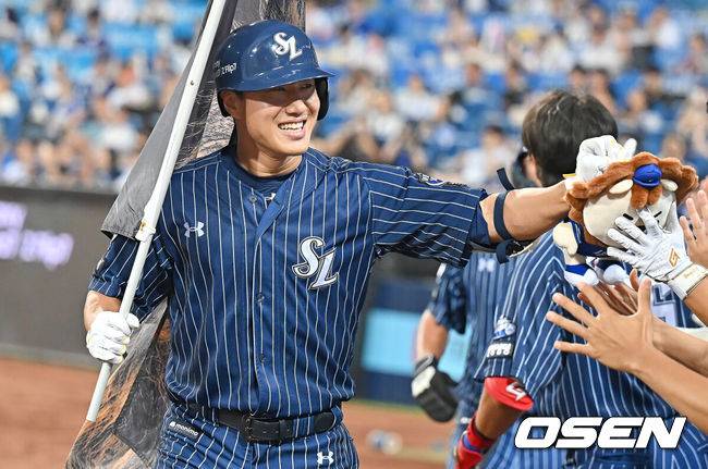 [OSEN=대구, 이석우 기자]  삼성 라이온즈 이성규 003 2025.07.20 / foto0307@osen.co.kr