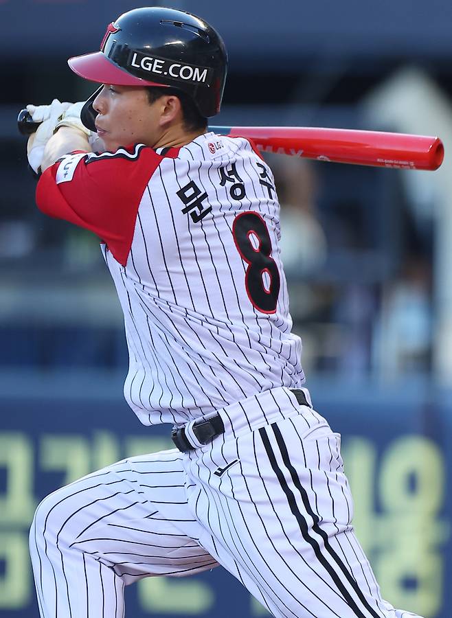 LG 문성주. 연합뉴스