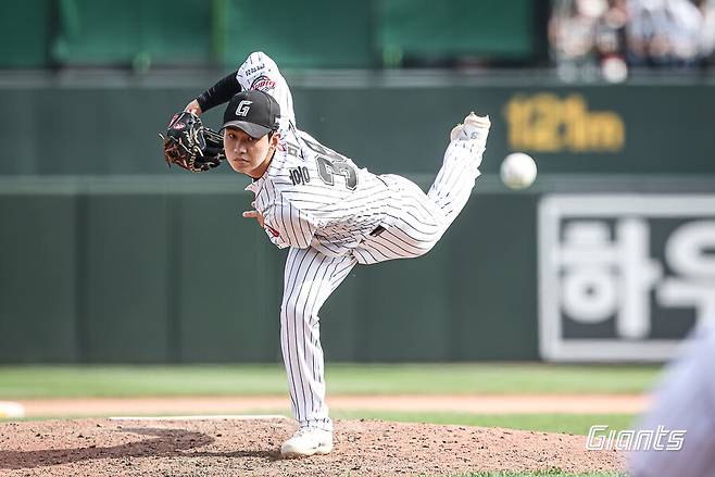 ▲ 홍민기 ⓒ롯데 자이언츠