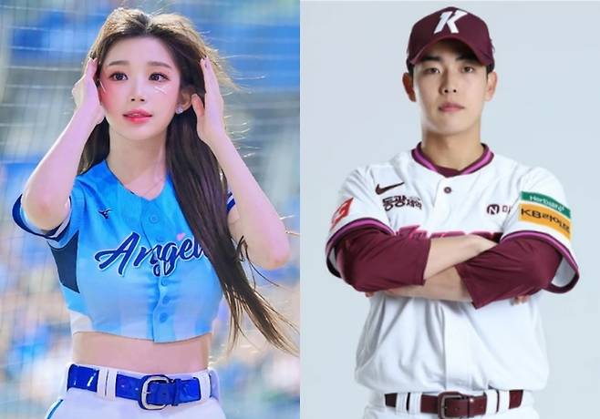 이주은, 박수종. 사진|이주은 SNS, 키움 공식 홈페이지