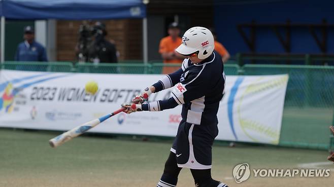 한국 여자 소프트볼 대표팀 [대한야구소프트볼협회 제공. 재판매 및 DB 금지]