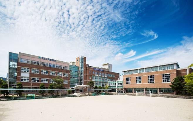 대전느리울중 전경