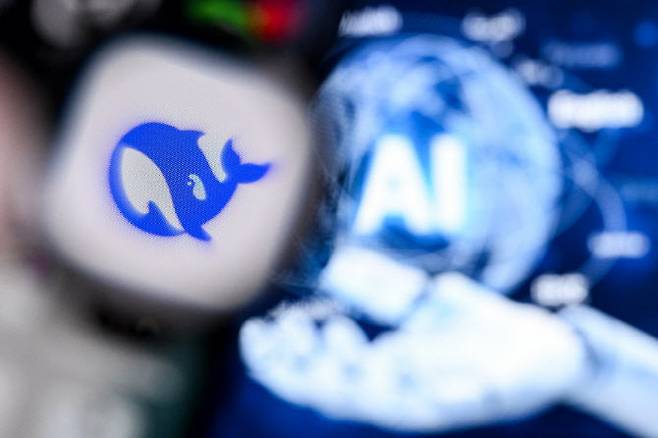 생성형 인공지능(AI) 딥시크 로고. (사진=AFP)