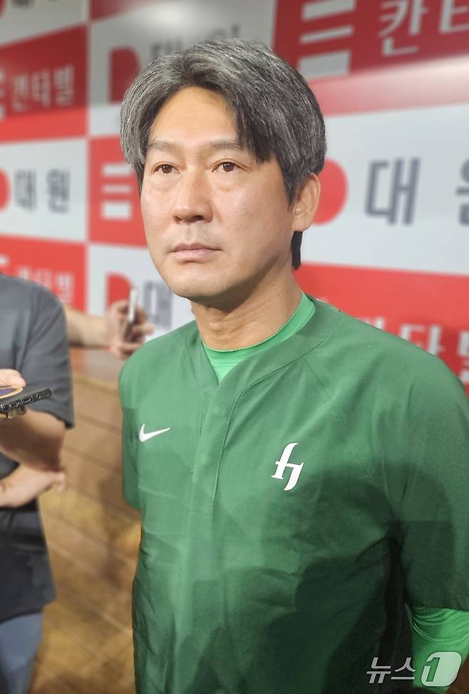 설종진 키움 히어로즈 감독대행. ⓒ News1