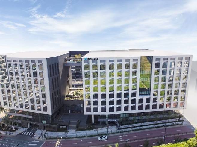 휴온스그룹 사옥 이미지. 휴온스그룹