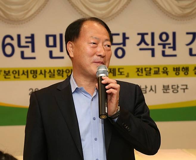 대통령실 제2부속실장에 내정된 윤기천 전 성남 분당구청장./분당구청