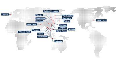 IBK기업은행의 해외 네트워크. /기업은행 제공