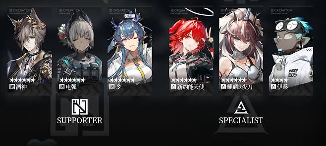 가벼운 참고용으로 보는 직군별 오퍼레이터 픽률/7월 기준