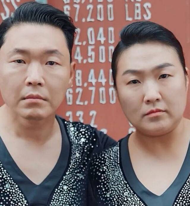 가수 싸이(왼쪽)와 개그우먼 이수지 / 사진=싸이 SNS&nbsp;