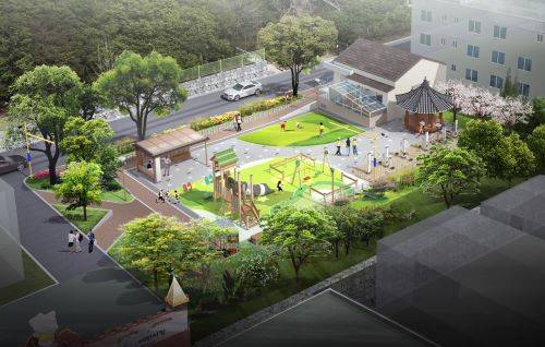 안터어린이공원 리모델링 조감도 [사진=대전동구]