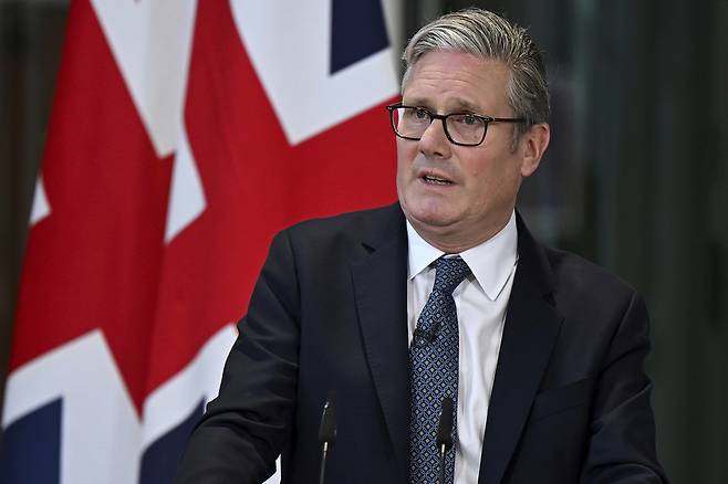 키어 스타머 영국 총리.  AP연합뉴스