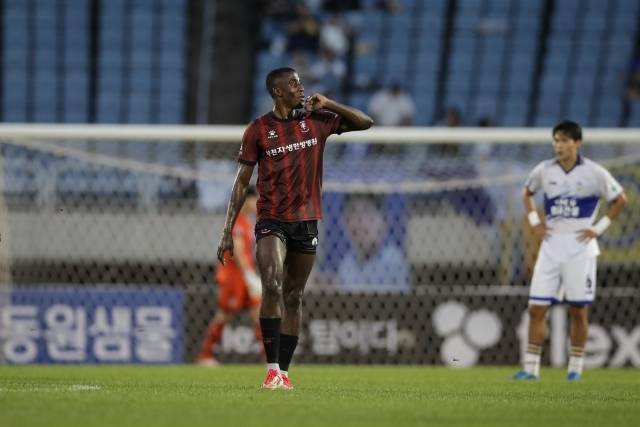 ‘하나은행 K리그2 2025’ 21라운드 MVP는 부천 몬타뇨가 차지했다. 사진=한국프로축구연맹 제공
