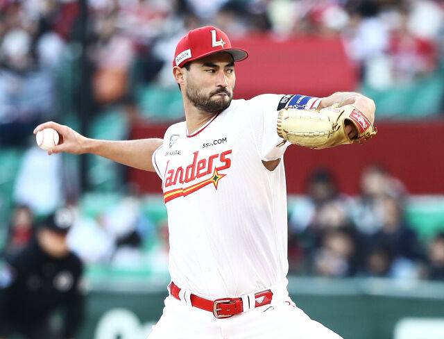 SSG 랜더스 미치 화이트./SSG 랜더스