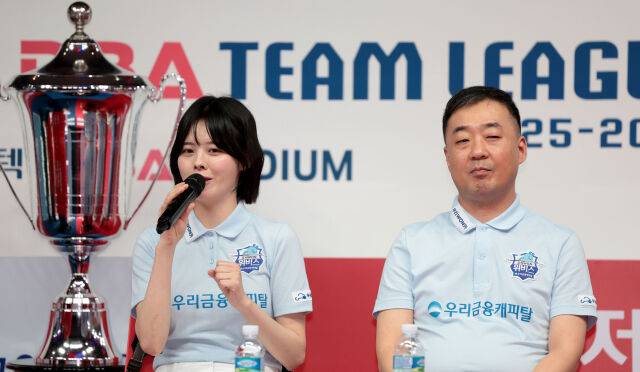 우리금융캐피탈 서한솔(왼쪽), 엄상필./PBA