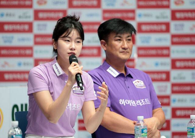 하이원리조트 이미래(왼쪽), 이충복./PBA