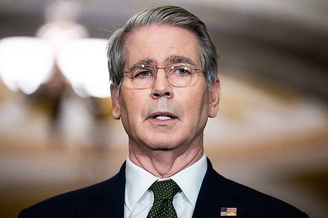 스콧 베선트 미국 재무부 장관 [게티이미지]