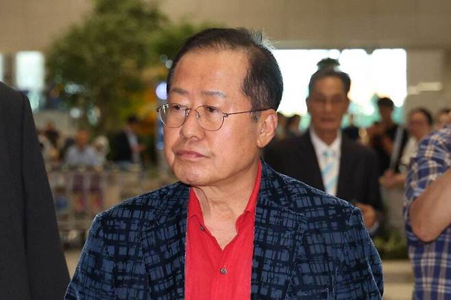 홍준표 전 대구광역시장. 뉴시스