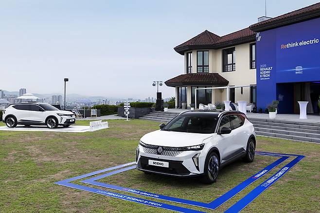 르노코리아 세닉 E-테크 일렉트릭.