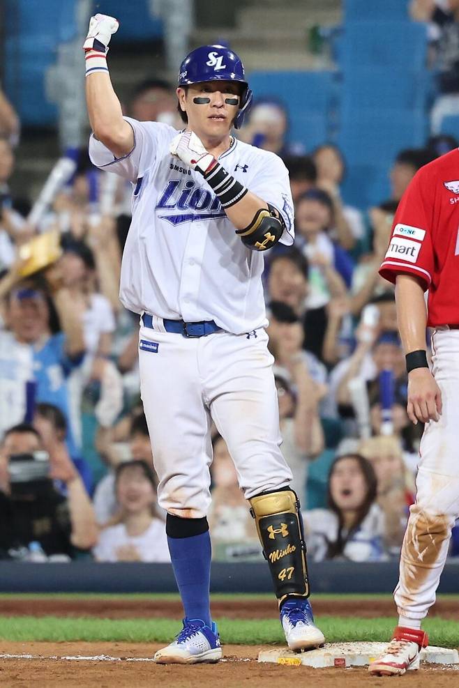 ▲ 강민호 ⓒ삼성라이온즈