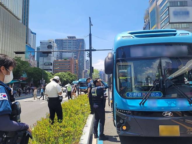 사고 현장 [부산경찰청 제공. 재판매 및 DB 금지]