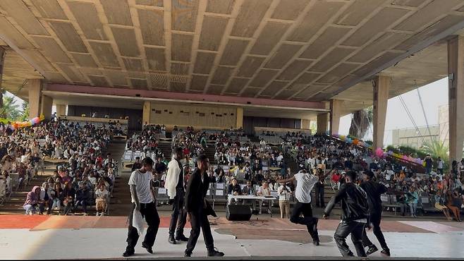 20일(현지시간) 열린 앙골라 K팝 월드 페스티벌 지역 예선 [주앙골라 한국대사관 제공=연합뉴스]