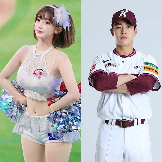 사진=이주은 SNS, 키움 공식 홈페이지