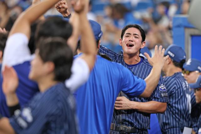 삼성 라이온즈의 구자욱. 삼성 제공