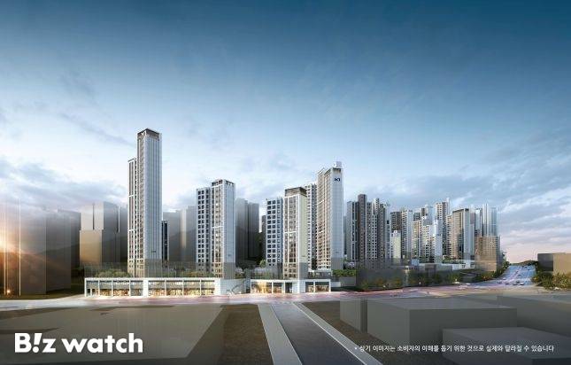 철산역자이 투시도/자료=GS건설 제공