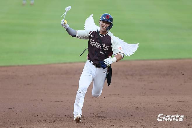 지난 12일 올스타전에 출전한 롯데 자이언츠 전민재