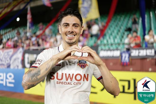 수원FC의 윌리안. 제공 | 한국프로축구연맹