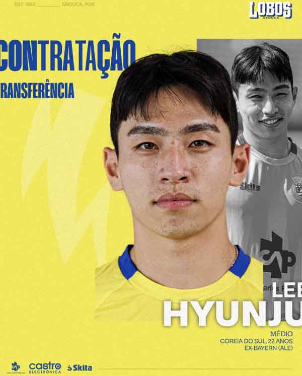 바이에른뮌헨에서 활약하던 차세대 공격형 미드필더 이현주가 포르투갈 1부 아루카로 전격 이적했다. 포항 유스 출신인 이현주는 2022년 뮌헨에 입단해 큰 화제를 뿌렸던 선수. 2024년엔 국가대표팀에 데뷔했다. 출처=아루카 구단 SNS