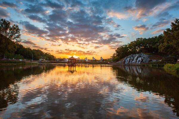 운암지 수변공원&nbsp;(ⓒ한국관광공사 대한민국 구석구석)