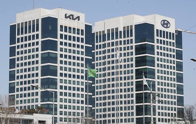 서울 서초구 양재동에 있는 현대자동차·기아 본사./뉴스1